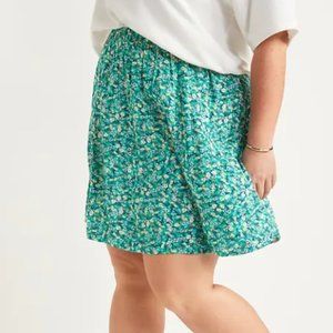 Old Navy Floral A-Line Skirt